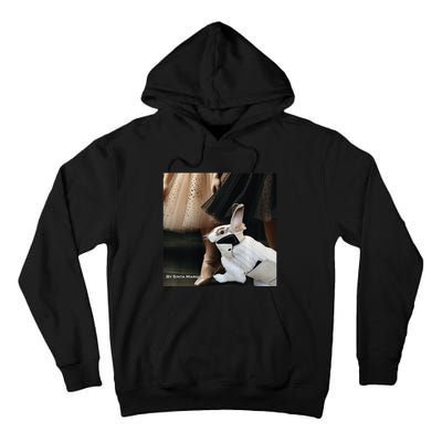 Bunny Rabbit With Ballet Dancers Tall Hoodie