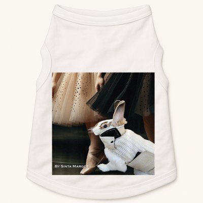 Bunny Rabbit With Ballet Dancers Doggie Tank