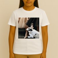 Bunny Rabbit With Ballet Dancers T-Shirt