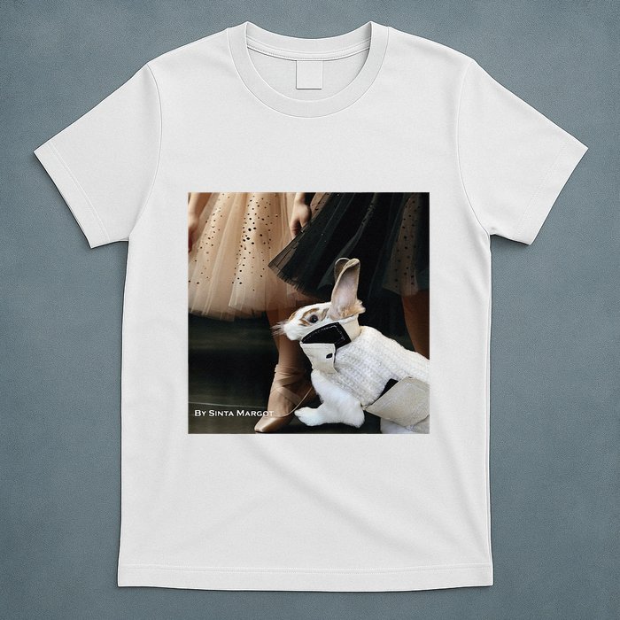 Bunny Rabbit With Ballet Dancers T-Shirt