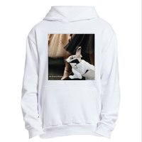 Bunny Rabbit With Ballet Dancers Urban Pullover Hoodie