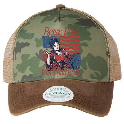 Betsy Ross Was A Bad Bitch Legacy Tie Dye Trucker Hat