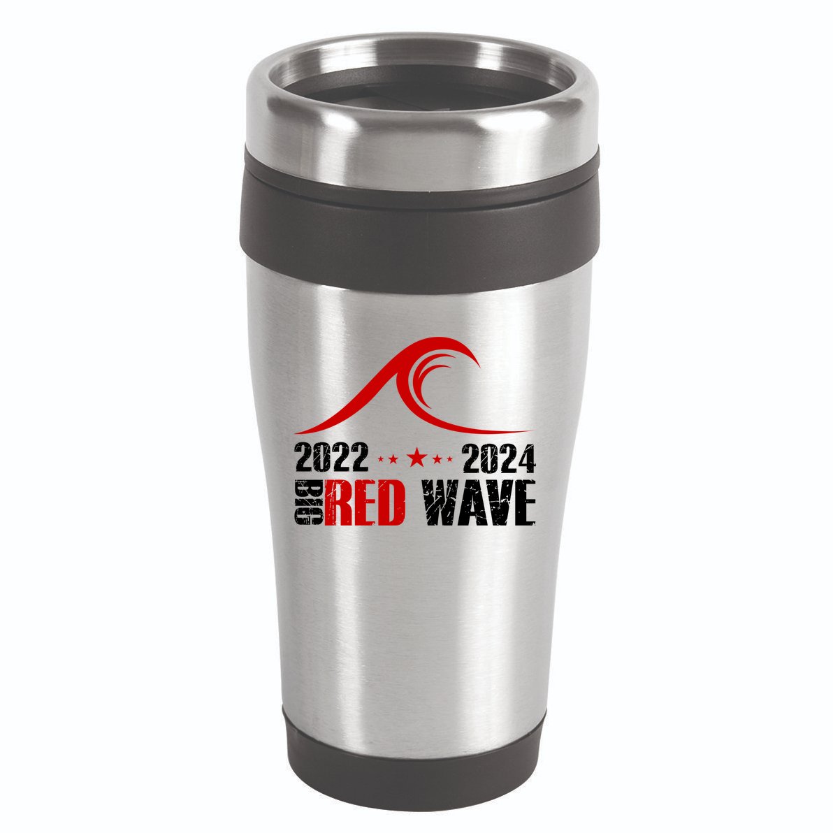 Big Red Wave Pro Republican 2024 16oz Travel Tumbler