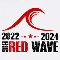 Big Red Wave Pro Republican 2024 Cooling Performance Crew T-Shirt