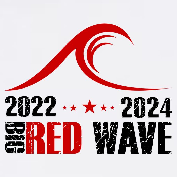 Big Red Wave Pro Republican 2024 Cooling Performance Crew T-Shirt