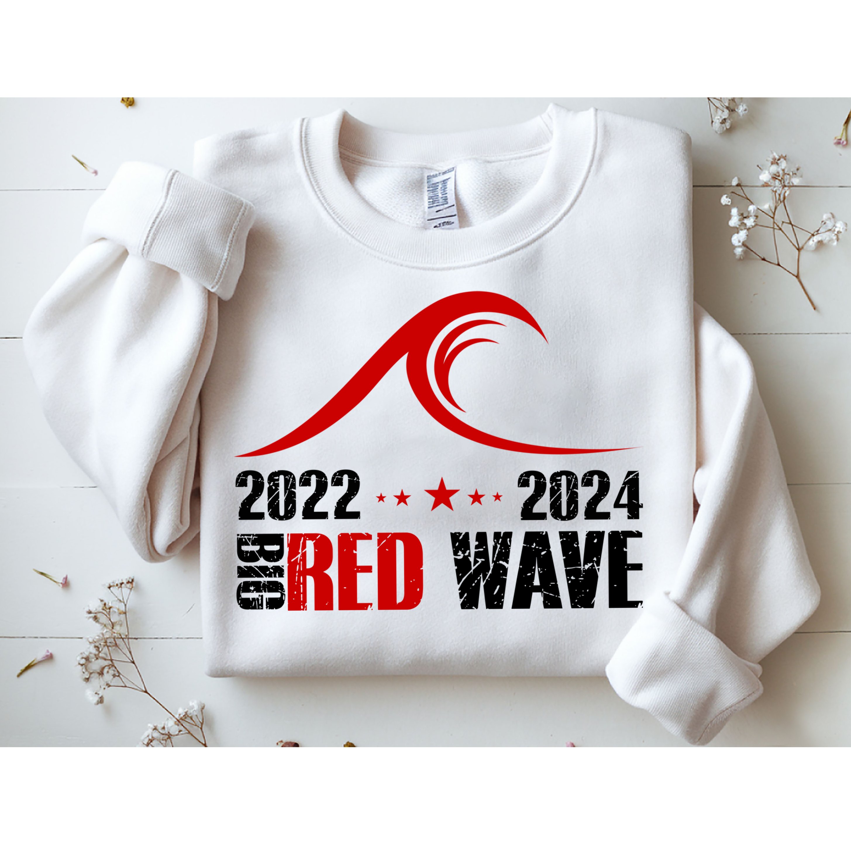 Big Red Wave Pro Republican 2024 Sweatshirt