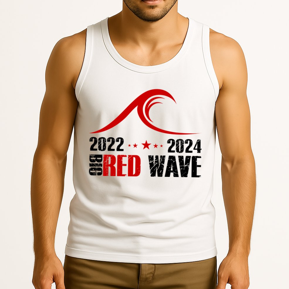 Big Red Wave Pro Republican 2024 Tank Top