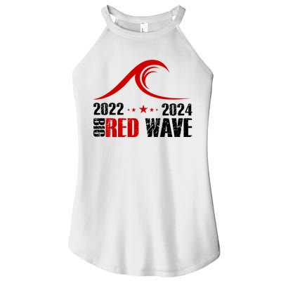 Big Red Wave Pro Republican 2024 Women's Perfect Tri Rocker Tank