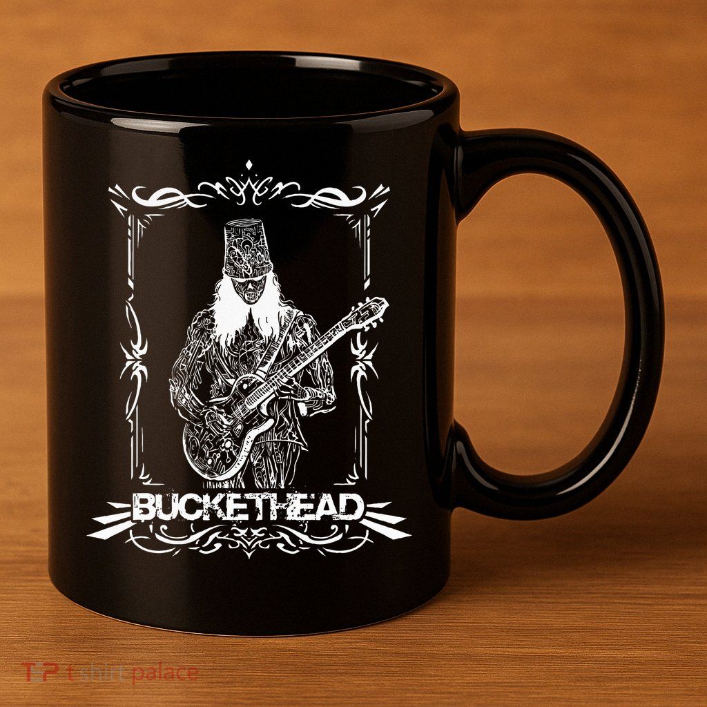 Buckethead Robot X Ray Bucketheadland Pikes Bucketbot 11oz C Handle Ceramic Mug