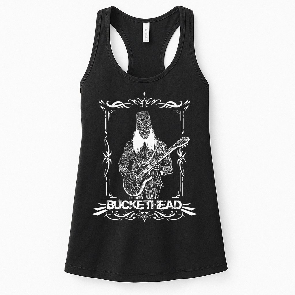 Buckethead Robot X Ray Bucketheadland Pikes Bucketbot Womens Tank Top