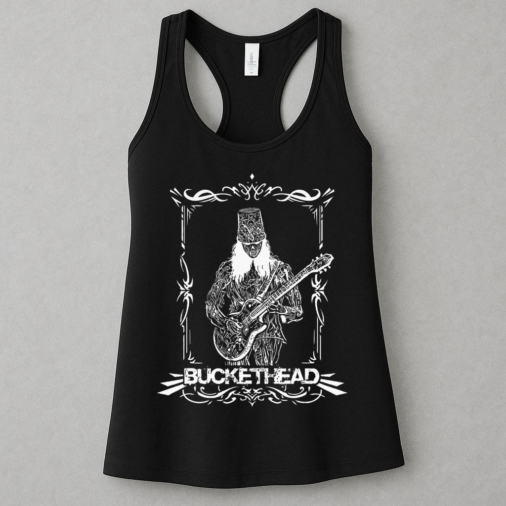 Buckethead Robot X Ray Bucketheadland Pikes Bucketbot Womens Tank Top