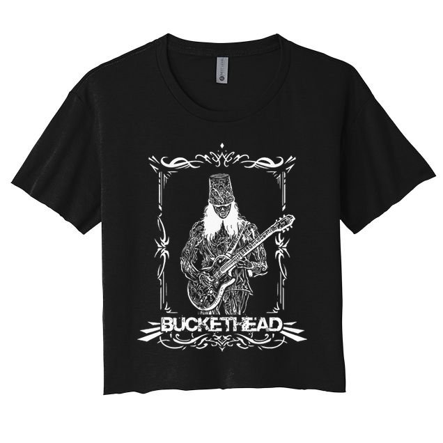 Buckethead Robot X Ray Bucketheadland Pikes Bucketbot Crop Top