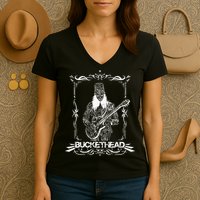 Buckethead Robot X Ray Bucketheadland Pikes Bucketbot Women's V-Neck T-Shirt