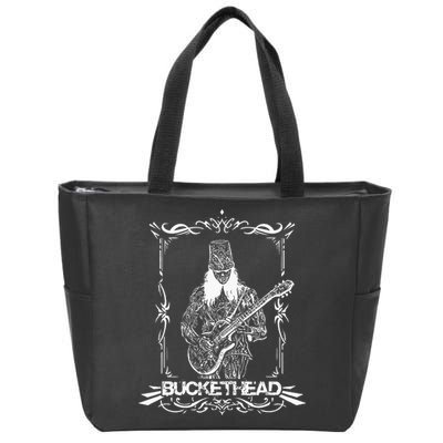Buckethead Robot X Ray Bucketheadland Pikes Bucketbot Zip Tote Bag