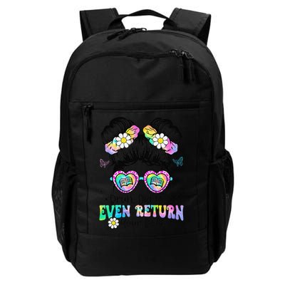 Bruh Return Your Books Reading Funny Library Book Lovers Daily Commute Backpack