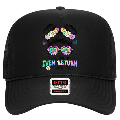 Bruh Return Your Books Reading Funny Library Book Lovers Trucker Hat