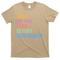 Bruh Return Your Books Reading Funny Library Book Lovers T-Shirt