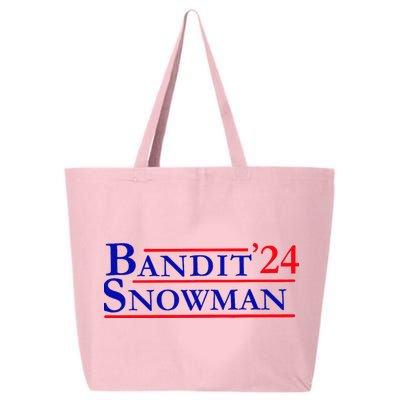 Bandit Snowman 24 Retro Election Style Funny 2024 Bandit 25L Jumbo Tote