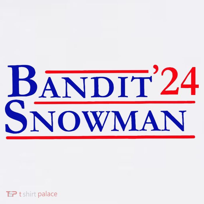 Bandit Snowman 24 Retro Election Style Funny 2024 Bandit 11oz C Handle Ceramic Mug