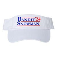 Bandit Snowman 24 Retro Election Style Funny 2024 Bandit Visor