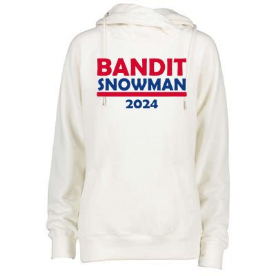 Bandit Snowman 2024 Womens Funnel Neck Pullover Hood