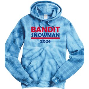 Bandit Snowman 2024 Tie Dye Hoodie