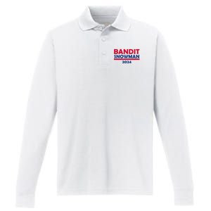 Bandit Snowman 2024 Performance Long Sleeve Polo