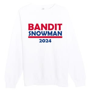 Bandit Snowman 2024 Premium Crewneck Sweatshirt