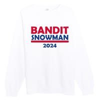 Bandit Snowman 2024 Premium Crewneck Sweatshirt