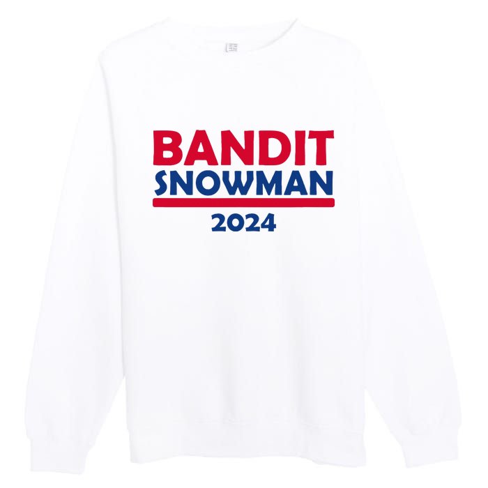 Bandit Snowman 2024 Premium Crewneck Sweatshirt