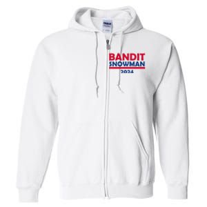 Bandit Snowman 2024 Full Zip Hoodie