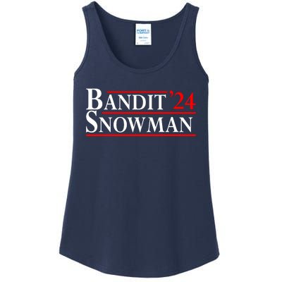 Bandit Snowman 2024 Election Funny Gift Ladies Essential Tank