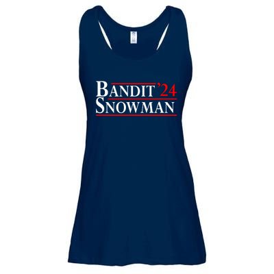 Bandit Snowman 2024 Election Funny Gift Ladies Essential Flowy Tank