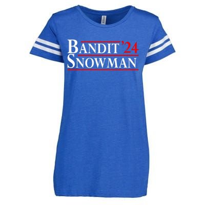 Bandit Snowman 2024 Election Funny Gift Enza Ladies Jersey Football T-Shirt