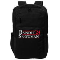 Bandit Snowman 2024 Election Funny Gift Impact Tech Backpack