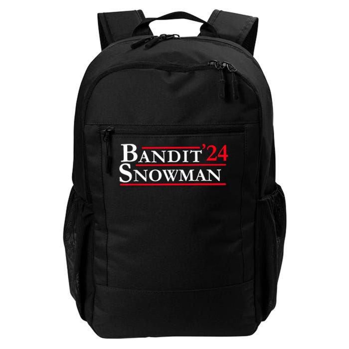 Bandit Snowman 2024 Election Funny Gift Daily Commute Backpack