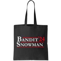 Bandit Snowman 2024 Election Funny Gift Tote Bag