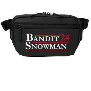 Bandit Snowman 2024 Election Funny Gift Crossbody Pack