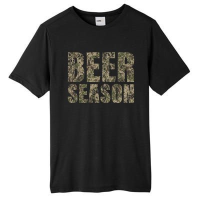 Beer Season 2 Camo Funny Deer Hunter Hunting Gift Tall Fusion ChromaSoft Performance T-Shirt