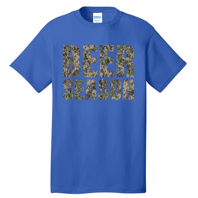 Beer Season 2 Camo Funny Deer Hunter Hunting Gift Tall T-Shirt