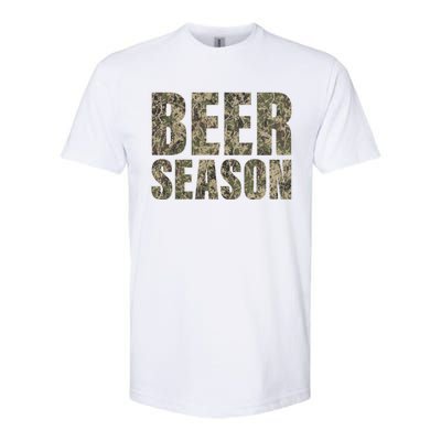 Beer Season 2 Camo Funny Deer Hunter Hunting Gift Softstyle CVC T-Shirt