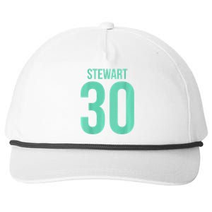 Breanna Stewart 30 Number On Back New York Basketball Snapback Five-Panel Rope Hat