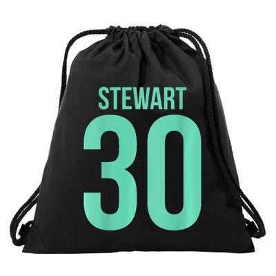 Breanna Stewart 30 Number On Back New York Basketball Drawstring Bag