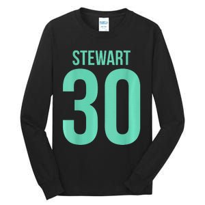 Breanna Stewart 30 Number On Back New York Basketball Tall Long Sleeve T-Shirt