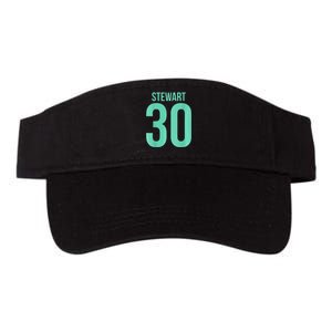 Breanna Stewart 30 Number On Back New York Basketball Valucap Bio-Washed Visor