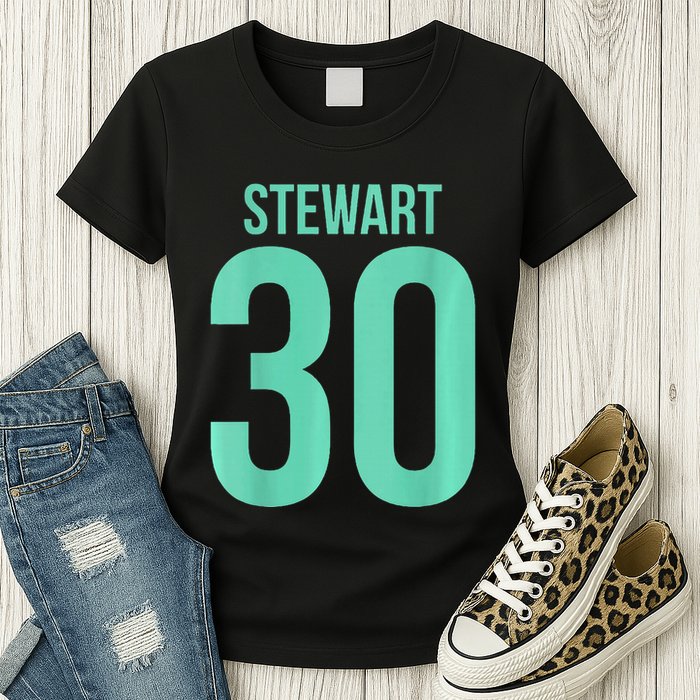 Breanna Stewart 30 Number On Back New York Basketball Womens T-Shirt