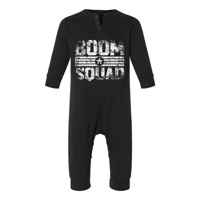 Boom Squad 4th of July Firework Infant Fleece One Piece