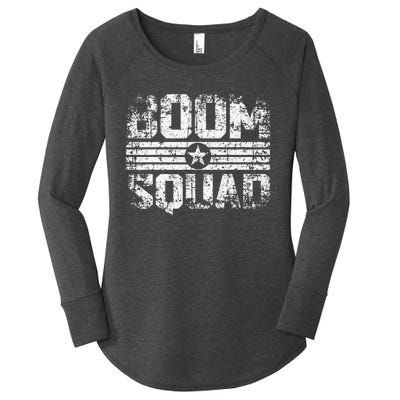 Boom Squad 4th of July Firework Women's Perfect Tri Tunic Long Sleeve Shirt