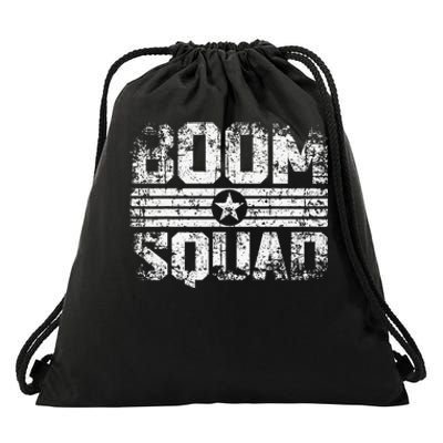 Boom Squad 4th of July Firework Drawstring Bag