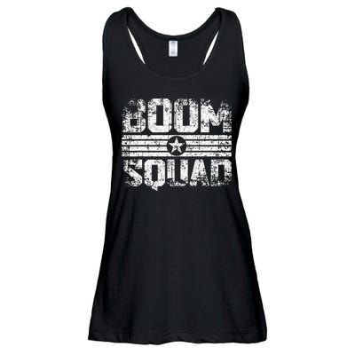 Boom Squad 4th of July Firework Ladies Essential Flowy Tank